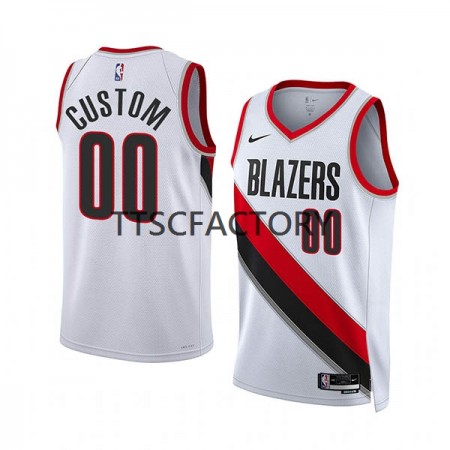 NBA Mænd Trøje Portland Trail Blazers Custom Nike 2022-23 Association Edition Hvid Swingman NBA Mænd Trøje Portland Trail Blazers Custom Nike 2022-23 Association Edition Hvid Swingman